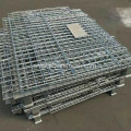 Galvanized Silver Folding Wire Storage Baskets